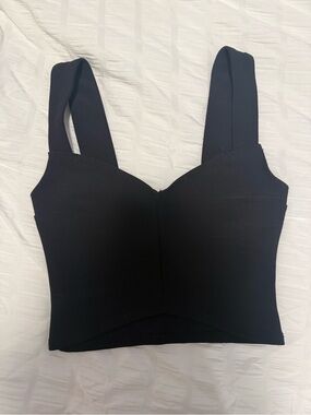 Abercrombie & Fitch Black Tank Top